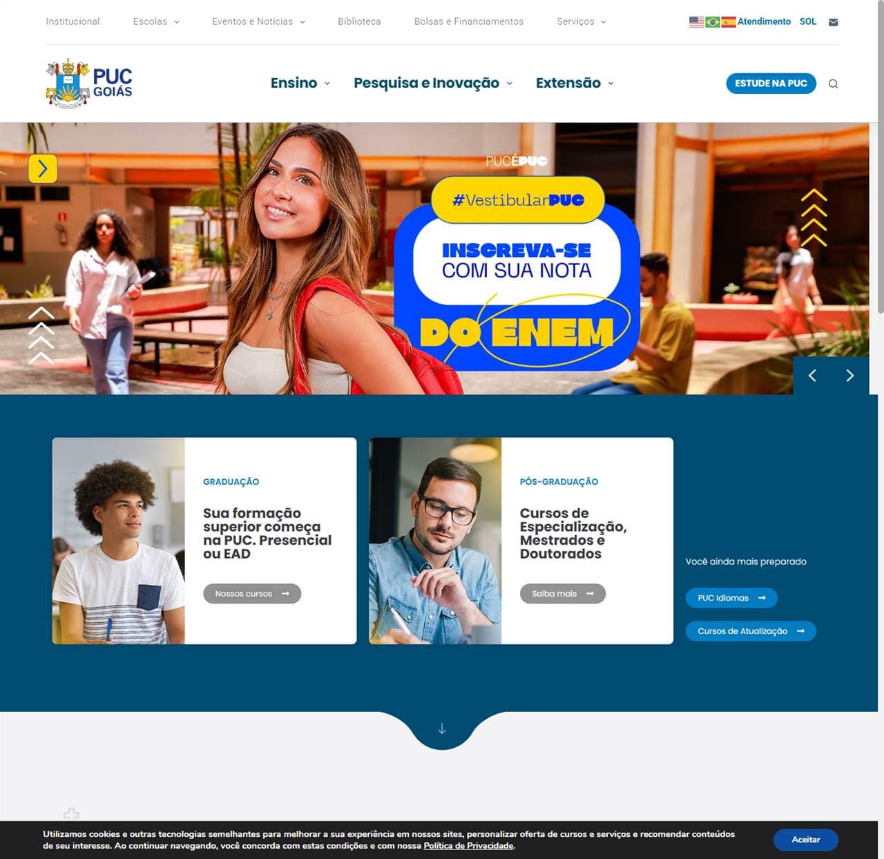 Portal da PUC Goiás